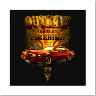 Firebird Trans Am 1977 Red Posters and Art